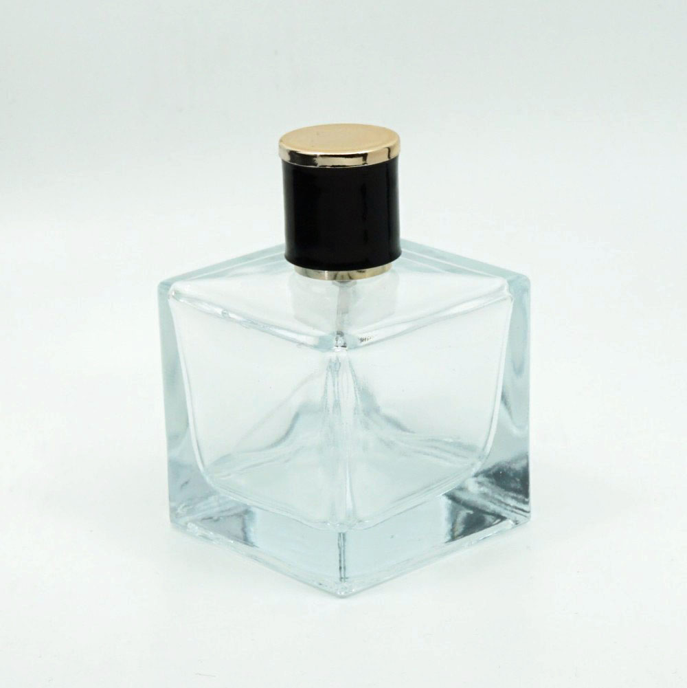 100 ML ŞEFFAF KÜP MODEL ŞİŞE