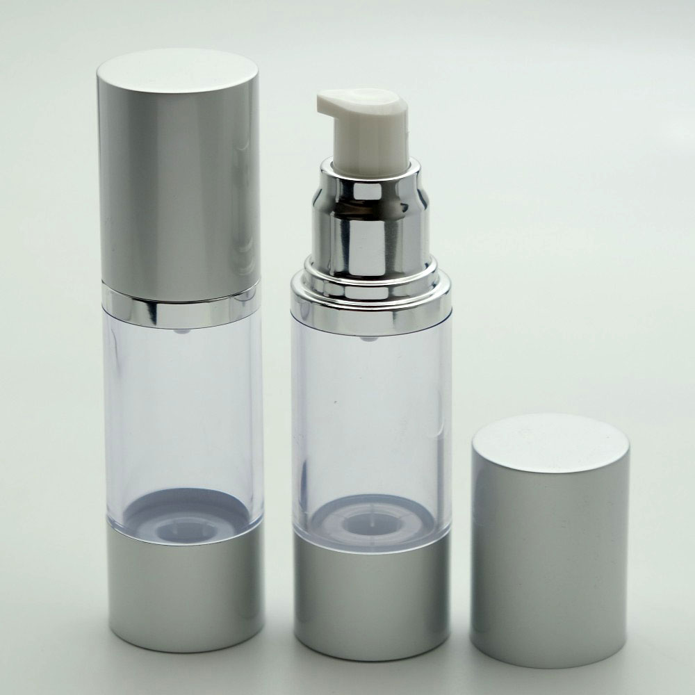 30 ML GÜMÜŞ AİRLESS ŞİŞE