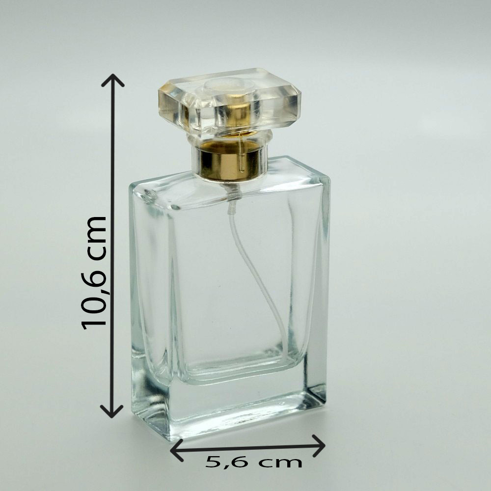 50 ML DOLGULU ÖZEL KARE KOLAY KAPAMA ŞİŞE