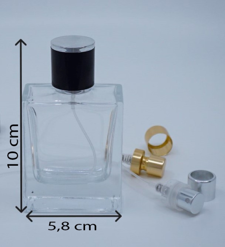 50 ML KÜÇÜK KARE KOLAY KAPAMA