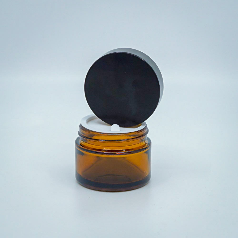 50 ML AMBER KREM KAVANOZU