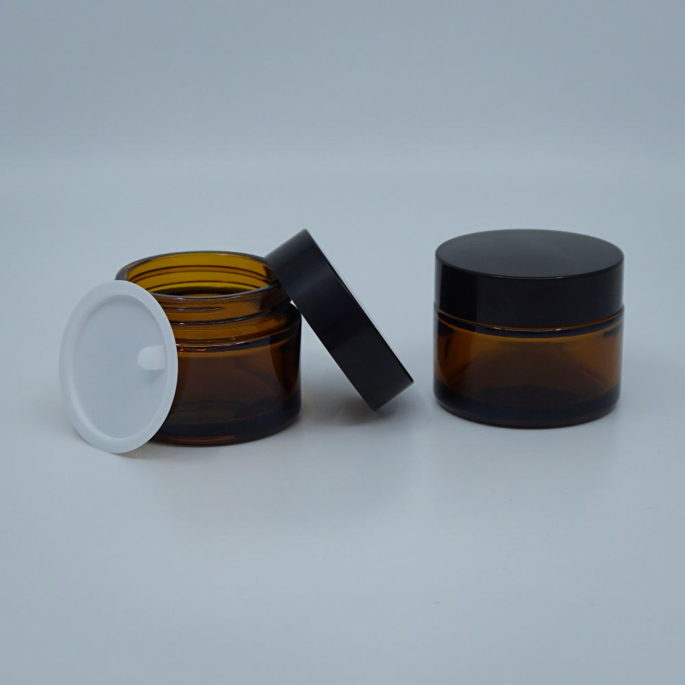 50 ML AMBER KREM KAVANOZU